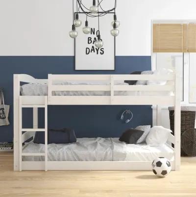 Sierra Full over Full Wood Bunk Bed, Converts into 2 Full Beds