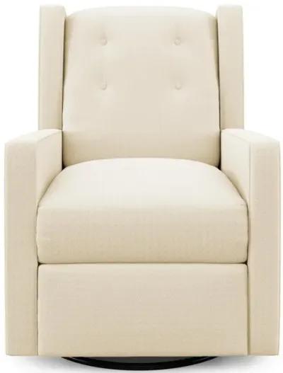 Mikayla Swivel Glider Recliner Chair Pocket Coil Seating