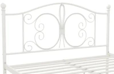 Ballard Victorian Metal Bed with Secured Metal Slats