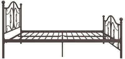 Ballard Victorian Metal Bed with Secured Metal Slats