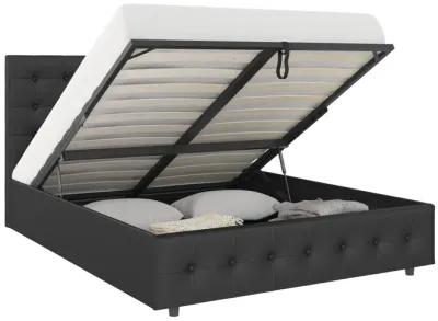 Cambridge Upholstered Bed with Gas Lift Storage Compartment