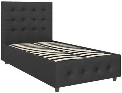 Cambridge Upholstered Bed with Gas Lift Storage Compartment