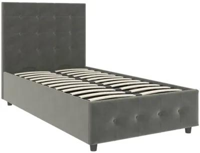 Cambridge Upholstered Bed with Gas Lift Storage Compartment