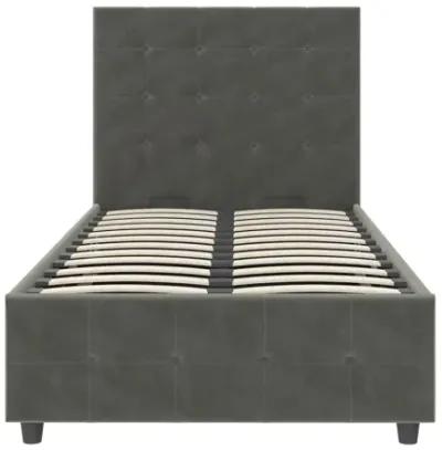 Cambridge Upholstered Bed with Gas Lift Storage Compartment