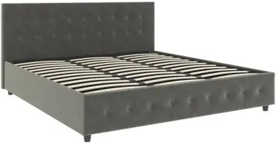 Cambridge Upholstered Bed with Gas Lift Storage Compartment