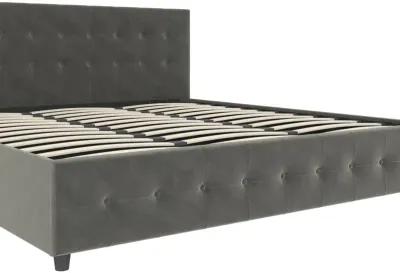 Cambridge Upholstered Bed with Gas Lift Storage Compartment