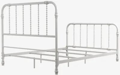 Jenny Lind Metal Bed with Twist Spindles