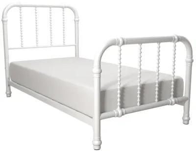 Jenny Lind Metal Bed with Twist Spindles