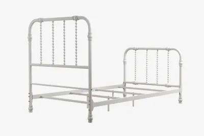 Jenny Lind Metal Bed with Twist Spindles