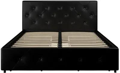 Dakota Upholstered Bed with Left Or Right Storage Drawers