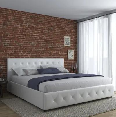 Dakota Upholstered Bed with Left Or Right Storage Drawers