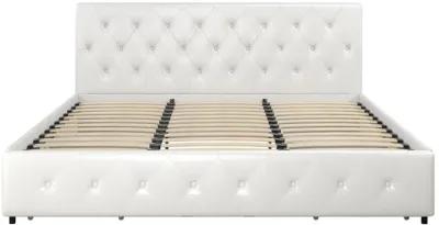 Dakota Upholstered Bed with Left Or Right Storage Drawers