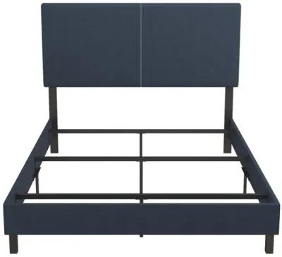 Janford Upholstered Bed with Sturdy Wood and Metal Frame