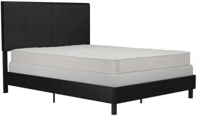 Janford Upholstered Bed with Sturdy Wood and Metal Frame