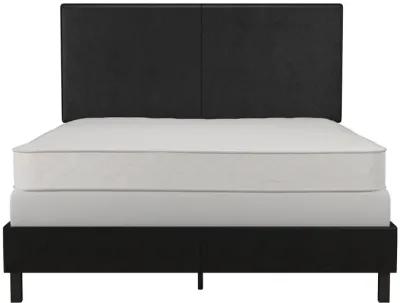 Janford Upholstered Bed with Sturdy Wood and Metal Frame