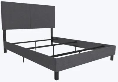 Janford Upholstered Bed with Sturdy Wood and Metal Frame