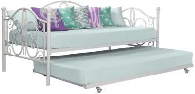 Ballard Victorian Metal Daybed and Trundle with Set