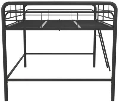 Jett Junior Full Metal Loft Bed with 3 Step Ladder