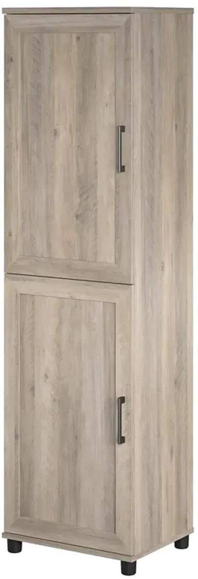 Tindall Modern Farmhouse 2 Door Kitchen Pantry Cabinet