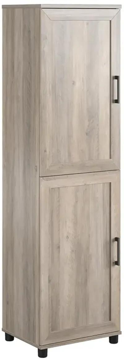 Tindall Modern Farmhouse 2 Door Kitchen Pantry Cabinet