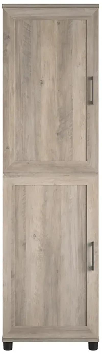 Tindall Modern Farmhouse 2 Door Kitchen Pantry Cabinet