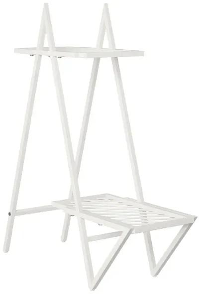 Botanika Plant Stand with 2 Metal Shelves for Potted Flowers