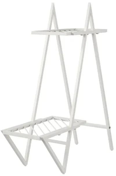 Botanika Plant Stand with 2 Metal Shelves for Potted Flowers