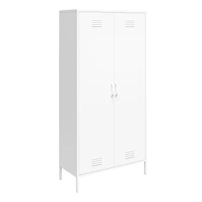 Shadwick 2 Door Tall Metal Locker Style Storage Cabinet