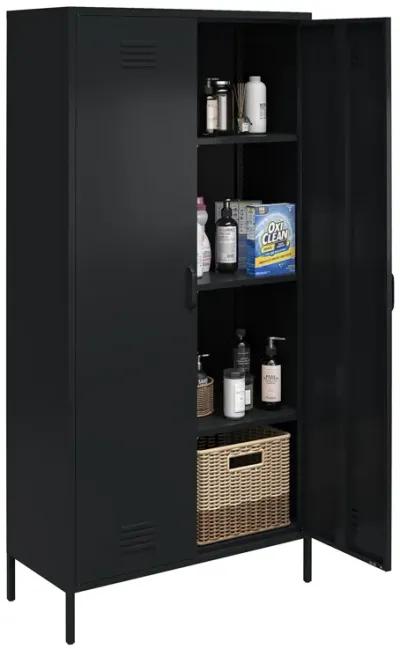 Shadwick 2 Door Tall Metal Locker Style Storage Cabinet