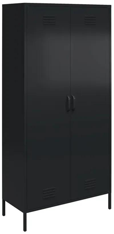 Shadwick 2 Door Tall Metal Locker Style Storage Cabinet