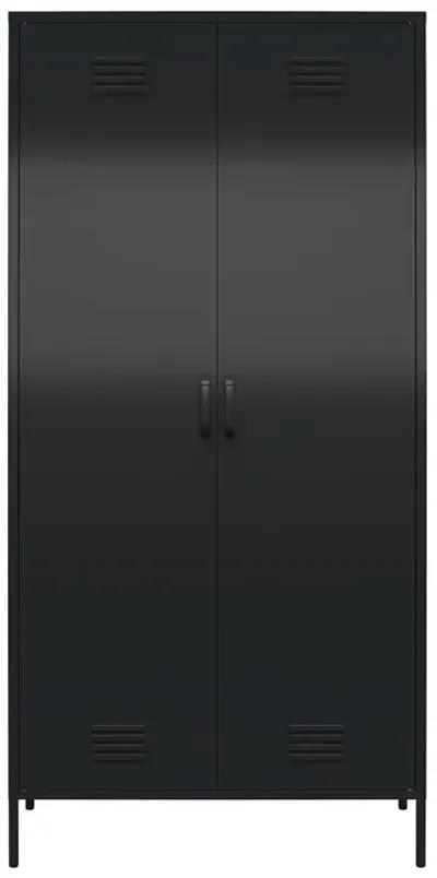 Shadwick 2 Door Tall Metal Locker Style Storage Cabinet