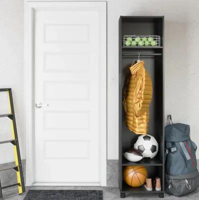 Basin 18" Wide Mudroom Cabinet with Adjustable Shelving