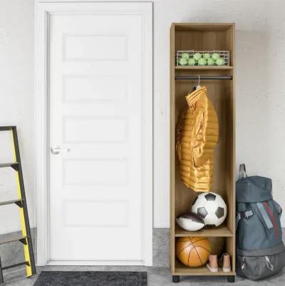 Basin 18" Wide Mudroom Cabinet with Adjustable Shelving