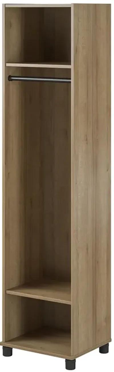 Basin 18" Wide Mudroom Cabinet with Adjustable Shelving