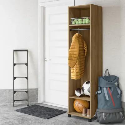 Basin 18" Wide Mudroom Cabinet with Adjustable Shelving