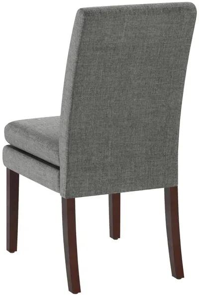 Clark Linen Upholstered Dining Chairs, Set of 2