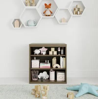 Marlowe Open Shelf Storage Unit with 3 Fixed Shelves