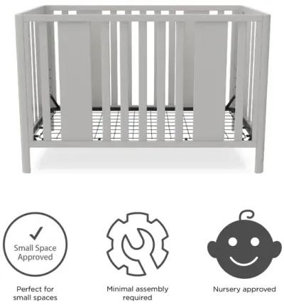 Crawford Curved Post 3 in 1 Crib with Adjustable Heights