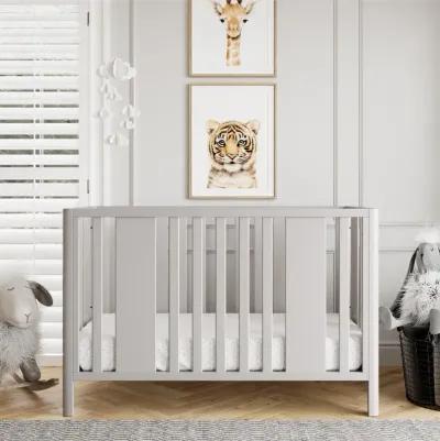 Crawford Curved Post 3 in 1 Crib with Adjustable Heights