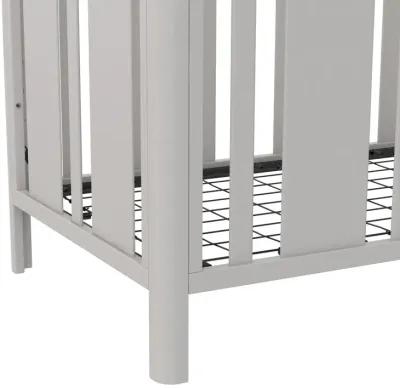 Crawford Curved Post 3 in 1 Crib with Adjustable Heights