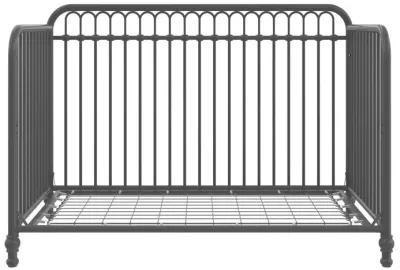 Little Seeds Raven 3-in-1 Metal Crib with Rounded Edges