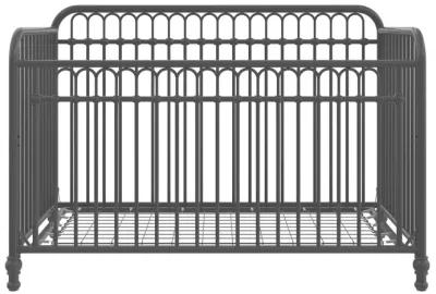 Little Seeds Raven 3-in-1 Metal Crib with Rounded Edges