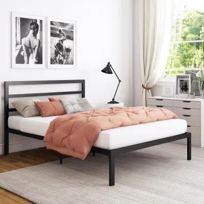 Premium Modern Platform Bed with Headboard