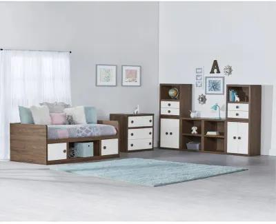 Sierra Ridge Terra Modular Bookcase with Doors