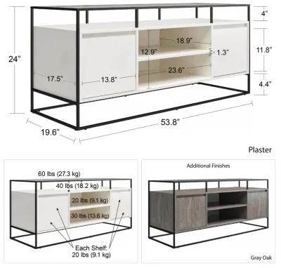 Camley Modern Media Console TV Stand for TVs up to 54 Inches