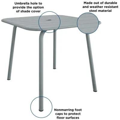 Poolside Gossip June Outdoor/Indoor Square Dining Table