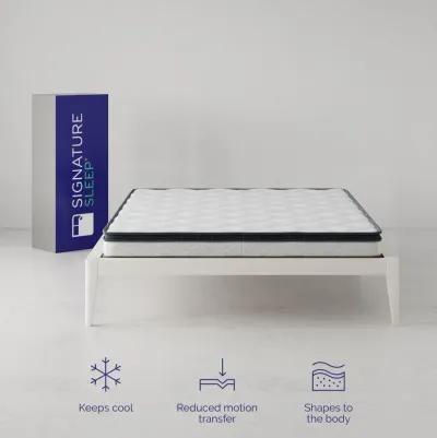 Essential 6" EuroTop Gel Memory Foam and Innerspring Hybrid Mattress