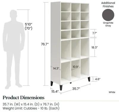 Flex Athletic Shoe Storage Cabinet for Boots & Tennis Shoes