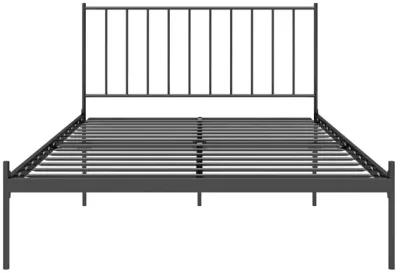 Ares Metal Bed with Adjustable Height Frame for Additional Under Bed Storage