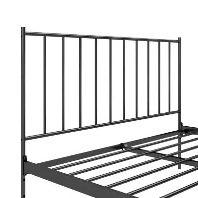 Ares Metal Bed with Adjustable Height Frame for Additional Under Bed Storage